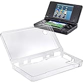 VSEER Crystal Clear Hard Shell Protective Case Cover for Nintendo DSi NDSi, Transparent (Not for Nintendo DSL or DSi XL)