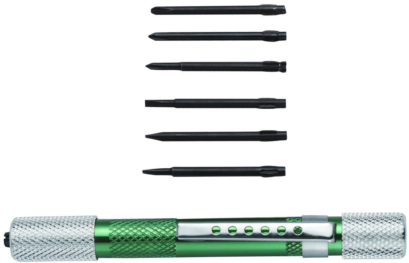 SATA ST03141ST Mini Screwdriver Set 6 Miniature Pieces Features Stylish Pen Shape Design and esy to use