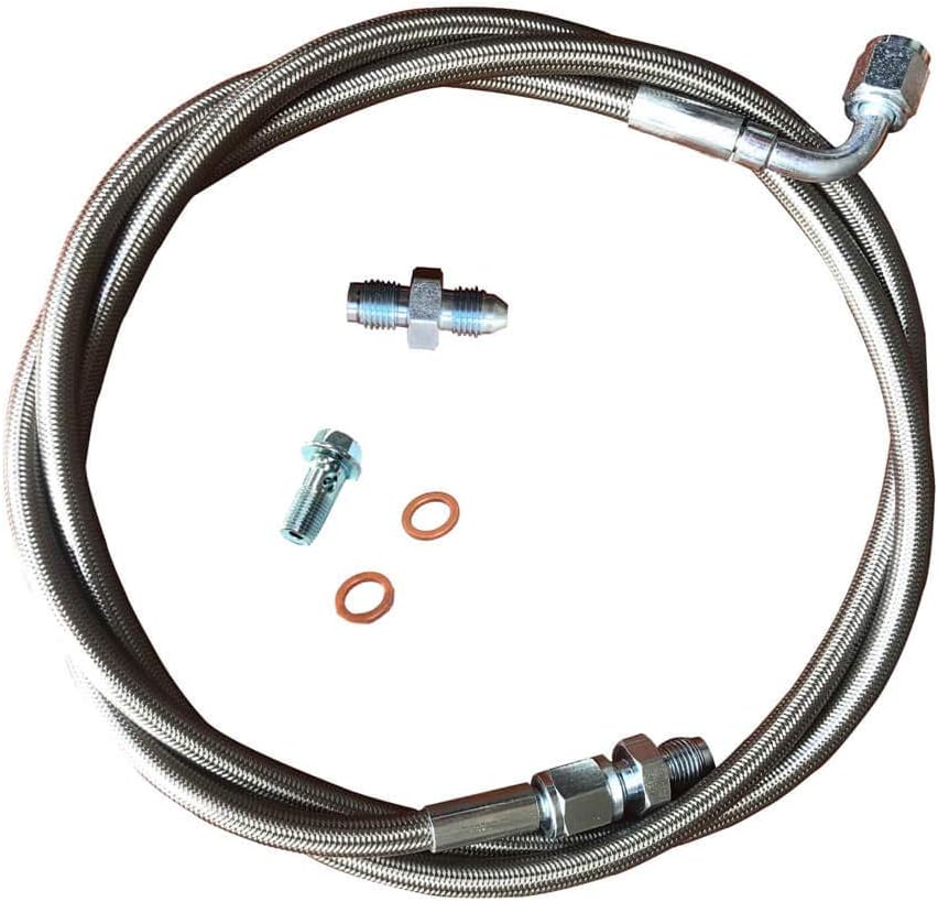 Clutch line for 92-00 Civic 1994-01 Integra K20 K24 Swapped Stainless Steel
