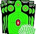 NEON GREEN SHOOTING TARGETS 18” X 12” Silhouettes - EASILY SEE YOUR SHOTS LAND - Premium Targets For Shooting at Our LOWEST PRICE.