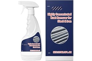 Rust Remover Spray for Metal,237ML Steel Iron Cleaning | Rust Remover Spray - for Car Shower Sink Oven Stove Kitchen Bathroom