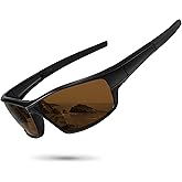 Ofwin Polarized Sports Sunglasses for Men Women Driving Cycling Fishing Wrap Around Sun Glasses UV400 Protection