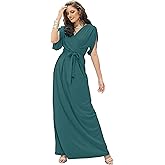 KOH KOH 2026 Sexy Sleeveless Summer Formal Flowy Casual Gown