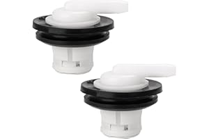 JERBOR 2Pcs Fuel Tank Vent with Grommet Seal for Ford F150 F250 Bronco 1980-1996, for F350 Thunderbird 1980-1997