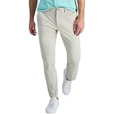 Haggar Mens Sport Travel Performance Stretch Straight Fit Casual Pant