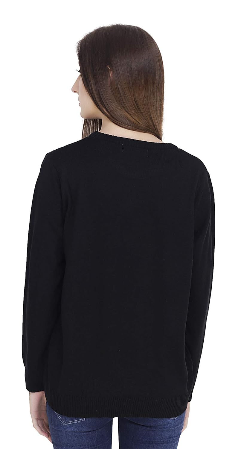 moda caster women's acrylic sweater