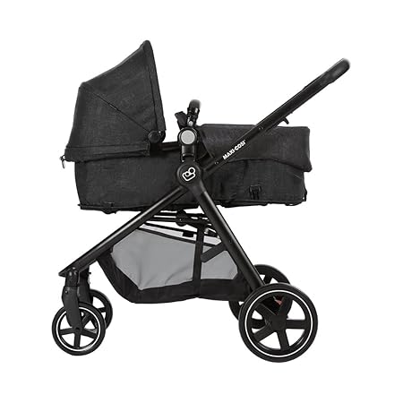 Bebe Confort Zelia Baby Kinderwagen Stadtwagen Und Leicht Umwandelbar In Eine Babytragetasche Von Geburt Bis 3 5 Jahre 0 15 Kg Nomad Black Amazon De Baby
