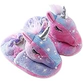 Toddler Boys Slippers Cartoon Cute Animals Plush Warm Home Shoes