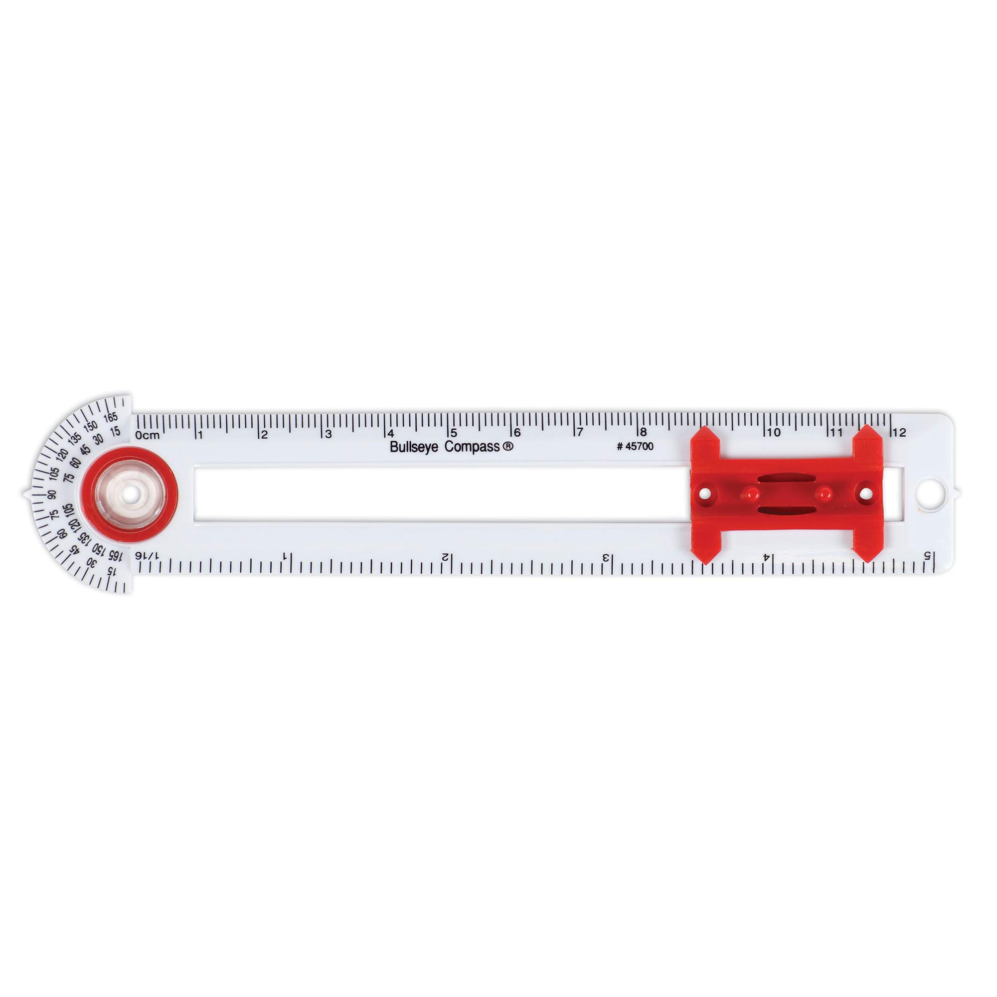 Learning Resources SAFET Bullseye Compass, Ruler, Protractor, Early