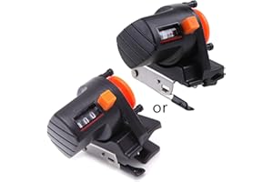 1pc 0-999M Portable Fishing Finder Line Length Depth Gauge Counter Tackle Tool Fishing Line Counter Yards
