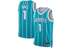 OUTERSTUFF LaMelo Ball Charlotte Hornets NBA Kids Youth 8-20 Teal Icon Edition Swingman Jersey