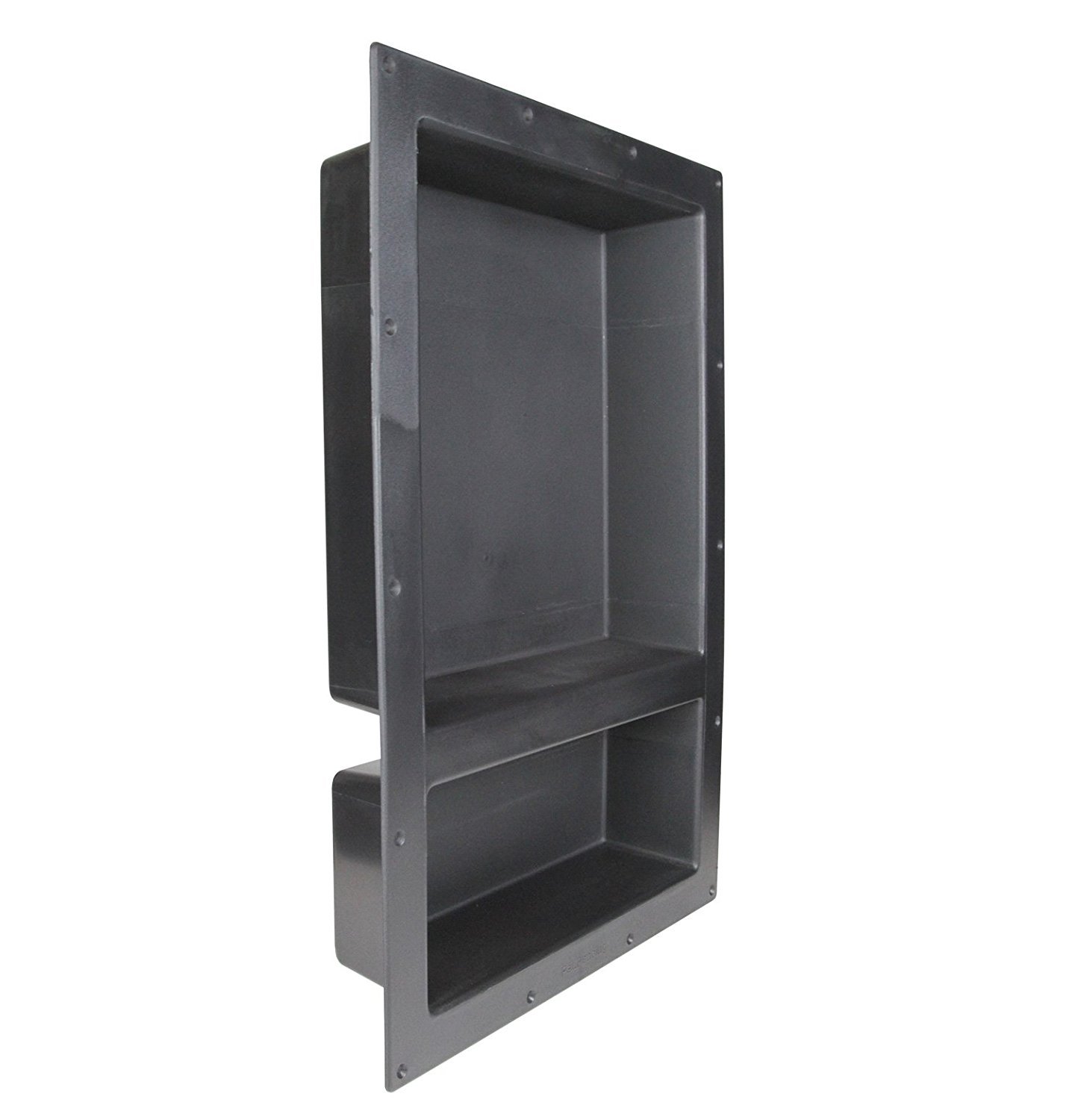 Shower Niche Shelf Organizer Tray - Durable ABS, Waterproof Leakproof ...