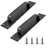 Jiozermi 2 Pack Sliding Barn Door Handle, 7.9 Inch