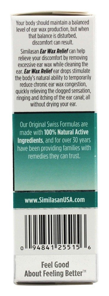 Similasan Ear Wax Relief Drops, 0.33 Fluid Ounces - 1 count
