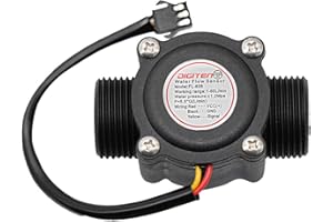 DIGITEN G3/4" Water Flow Hall Sensor Switch Flow Meter Flowmeter Counter 1-60L/min