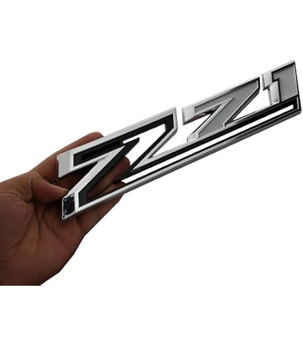 thumbnail interactive-video image 1 of 2Pcs Gloss Black Silverado Z71 Emblem Badge – 2019-2023, Left & Right, GM 84632694/84632695 1 of 5
