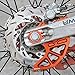 Mojo MOJO-KTM-RDG Anodized Orange Rear CNC Disc Guard