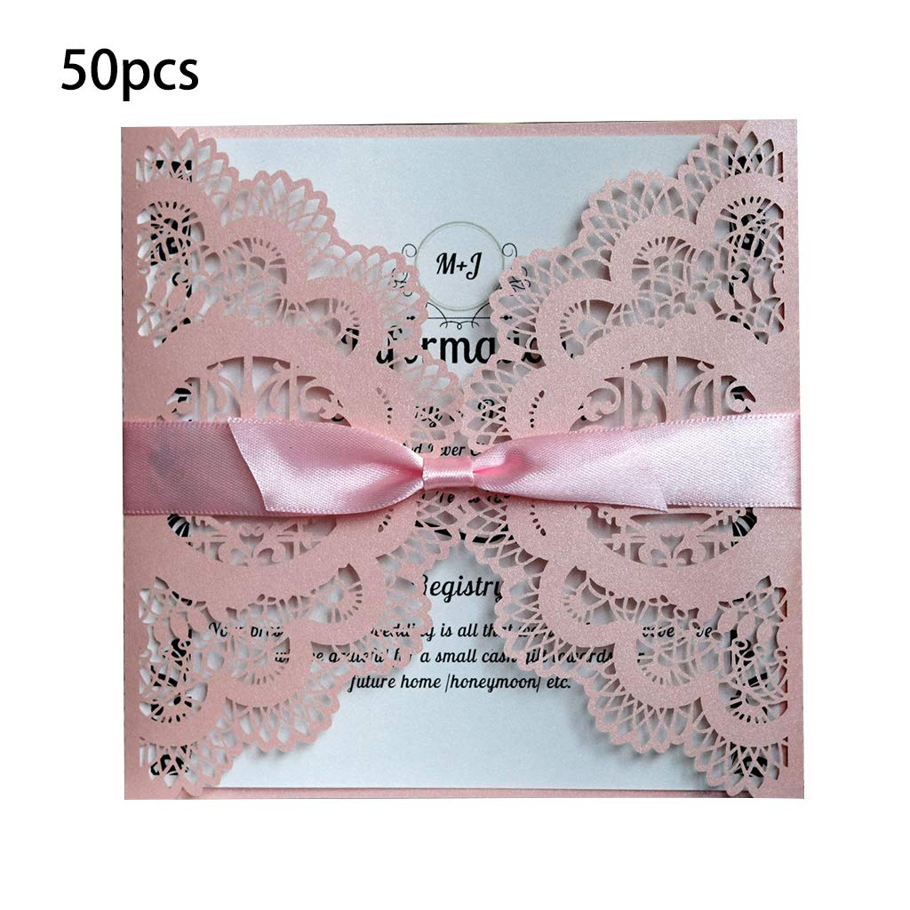 Battesimo Per Fidanzamento 50 Pezzi Con Nastro Tagliato Al