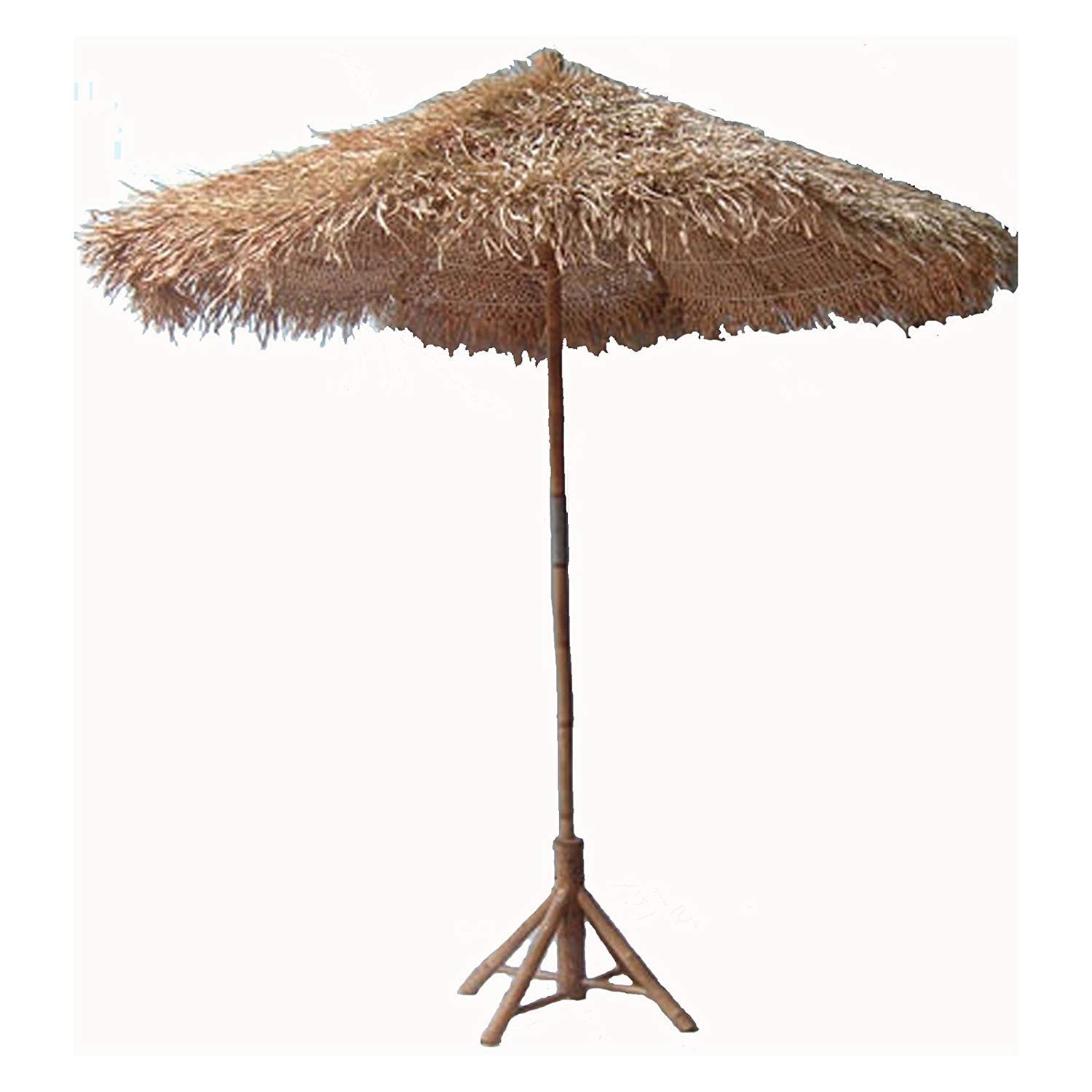 8 Foot Deluxe Tropical Island Tiki Bar Thatched Patio Umbrella Home Garden Other Yard Garden Outdoor Other Yard Garden Outdoor Yard Garden Outdoor Living
