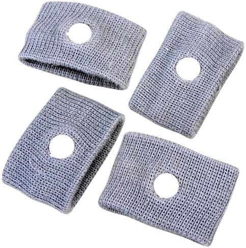 Easy Provider 4 Reuseable Anti-nausea Wristbands for Adults Children