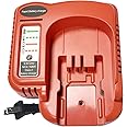 ANOPIW BDFC240 9.6V-24V Battery Charger Compatible with Black & Decker 24V 18V 14.4V 12V 9.6V Firestorm Battery HPB18-OPE HPB18 HPB14 HPB12 HPB96 HPB24 244760-00 A1718 FS180BX FS18C FS18FL FSB18