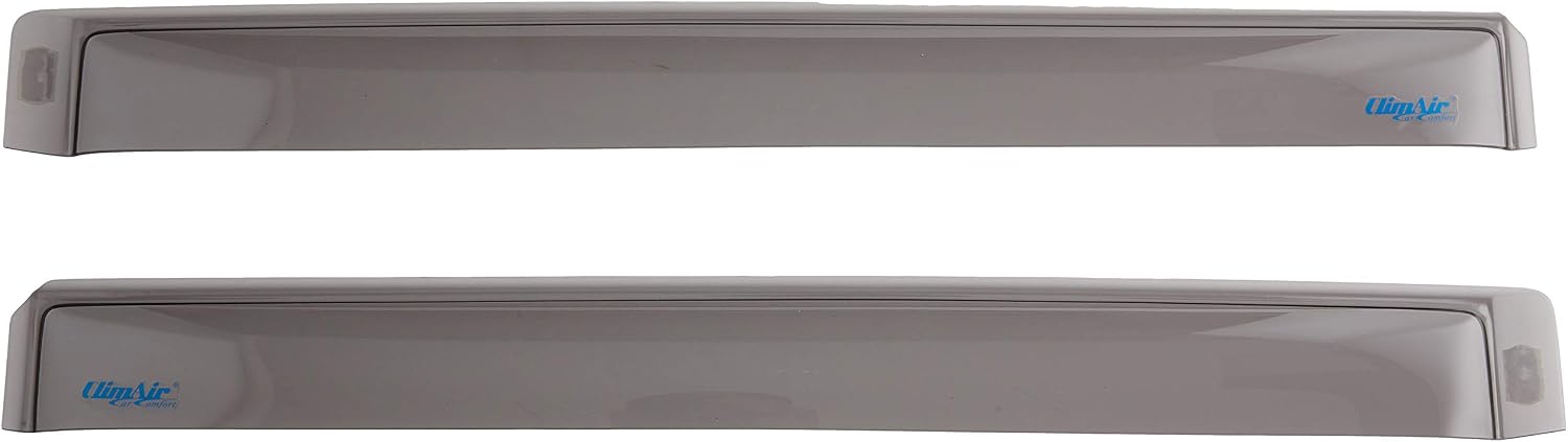 ClimAir Wind Deflectors Master Rear Compatible with Volkswagen Touran 2003 Onwards, Smoke