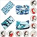 VANCROWN Headwear Head Wrap Sport Headband Sweatband 220 Patterns Magic Scarf 12PCS & 6PCS 12 in 1 (12PCS.Camouflage 4)