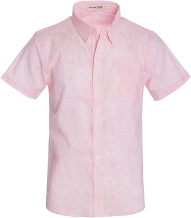 camisas de hombre color rosa