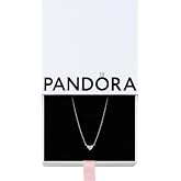PANDORA Triple Stone Heart Collier Necklace, 17.7"