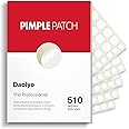 Daolyo Pimple Patches for Face, 3 Size 510 Counts Hydrocolloid Acne Patches for Covering Zits and Blemishes, Spot Stickers with Salicylic Acid, Tea Tree Oil & Calendula Oil(8mm,10mm,12mm)