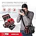 Xpix Deluxe Camera/Camcorder & Accessories Protector Bag with Shoulder Strap