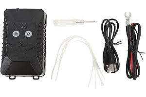 Ymiko Car Animal Deterrent Electronic Ultrasonic Animal, 3 Power Modes Under Hood Vehicle Protection Keeps Rats and Away from