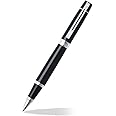 Sheaffer 300 Glossy Black Rollerball Pen with Chrome-Plated Trim