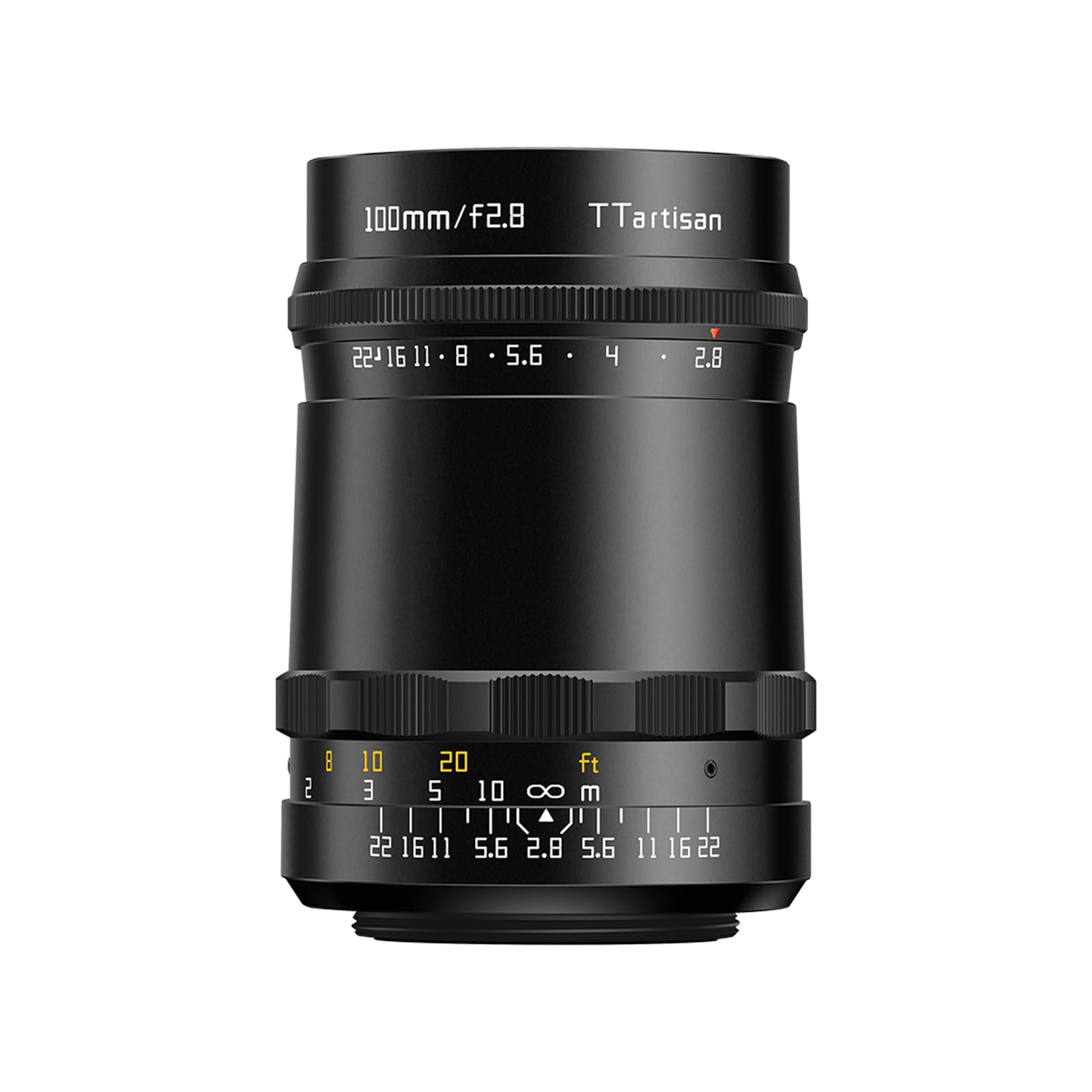 TTARTISAN 100mm F2.8 Full Frame Camera Lens Manual Focus Unique Soap Bubble Bokeh Camera Lens for Nature and Portrait for M42 Mount