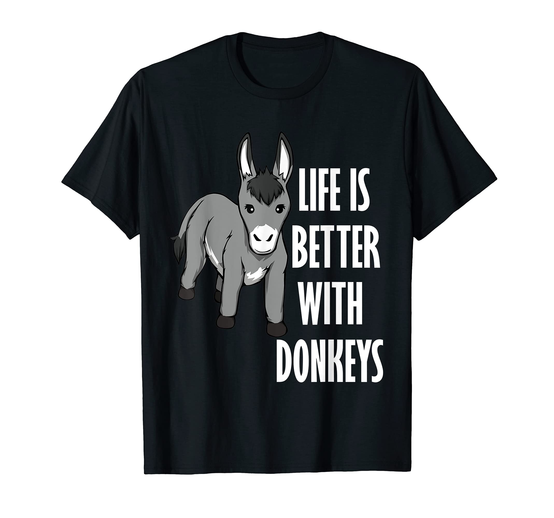 Life With Baby Donkeys Cute Mule T-Shirt