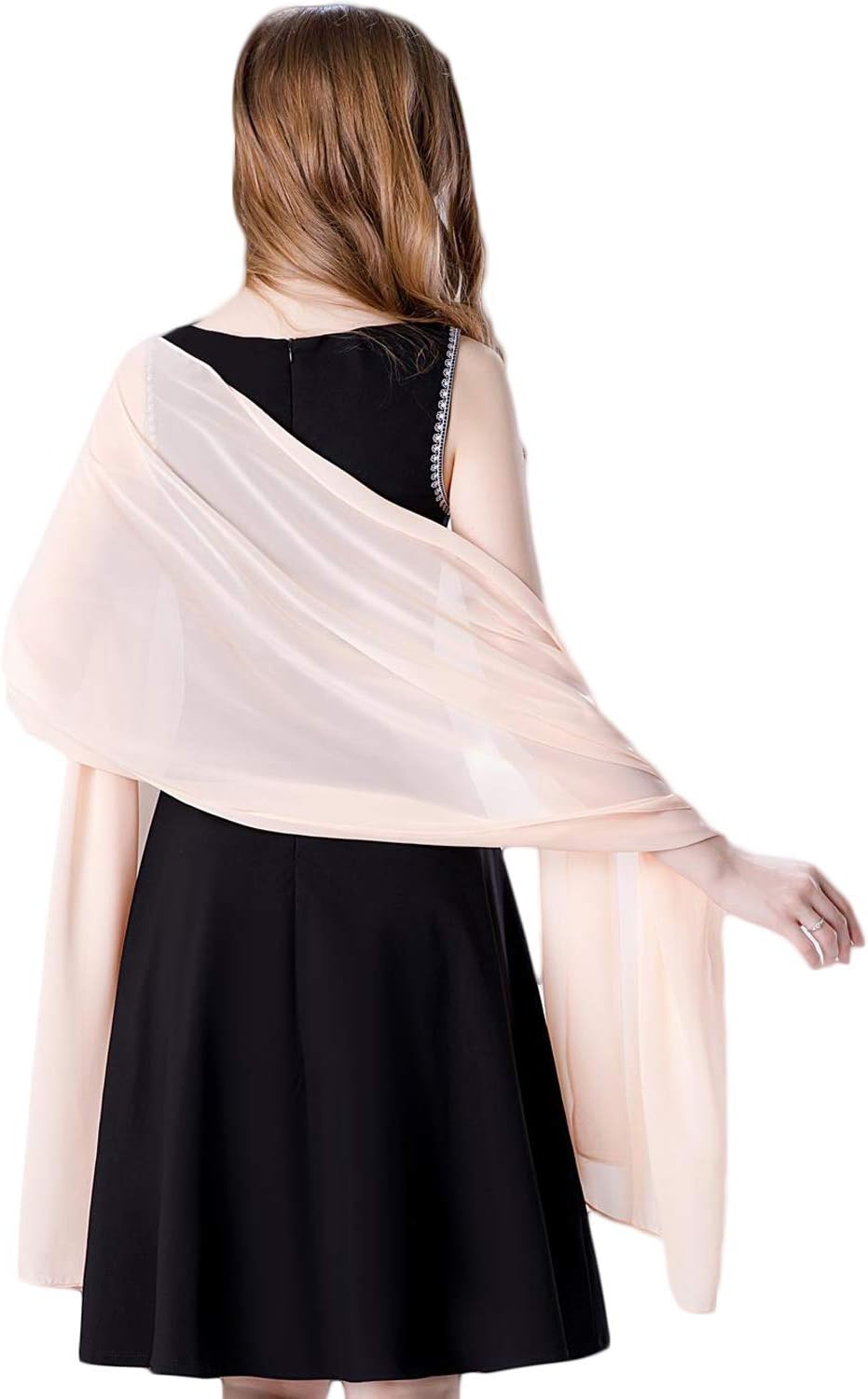 Soft Chiffon Scarve Shawls Wraps for Dresses Women Accessories