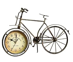 S.W.H Metal Vintage Hovis Reloj de Bicicleta Reloj de Bicicleta de Mesa Ornamento del Reloj 
