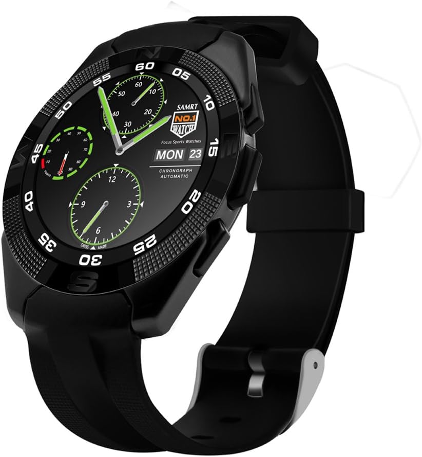 NO.1 G5 Bluetooth Smart Watch LED Light Display with Heart Rate Monitor for Android and IOS Watchphone Bobury