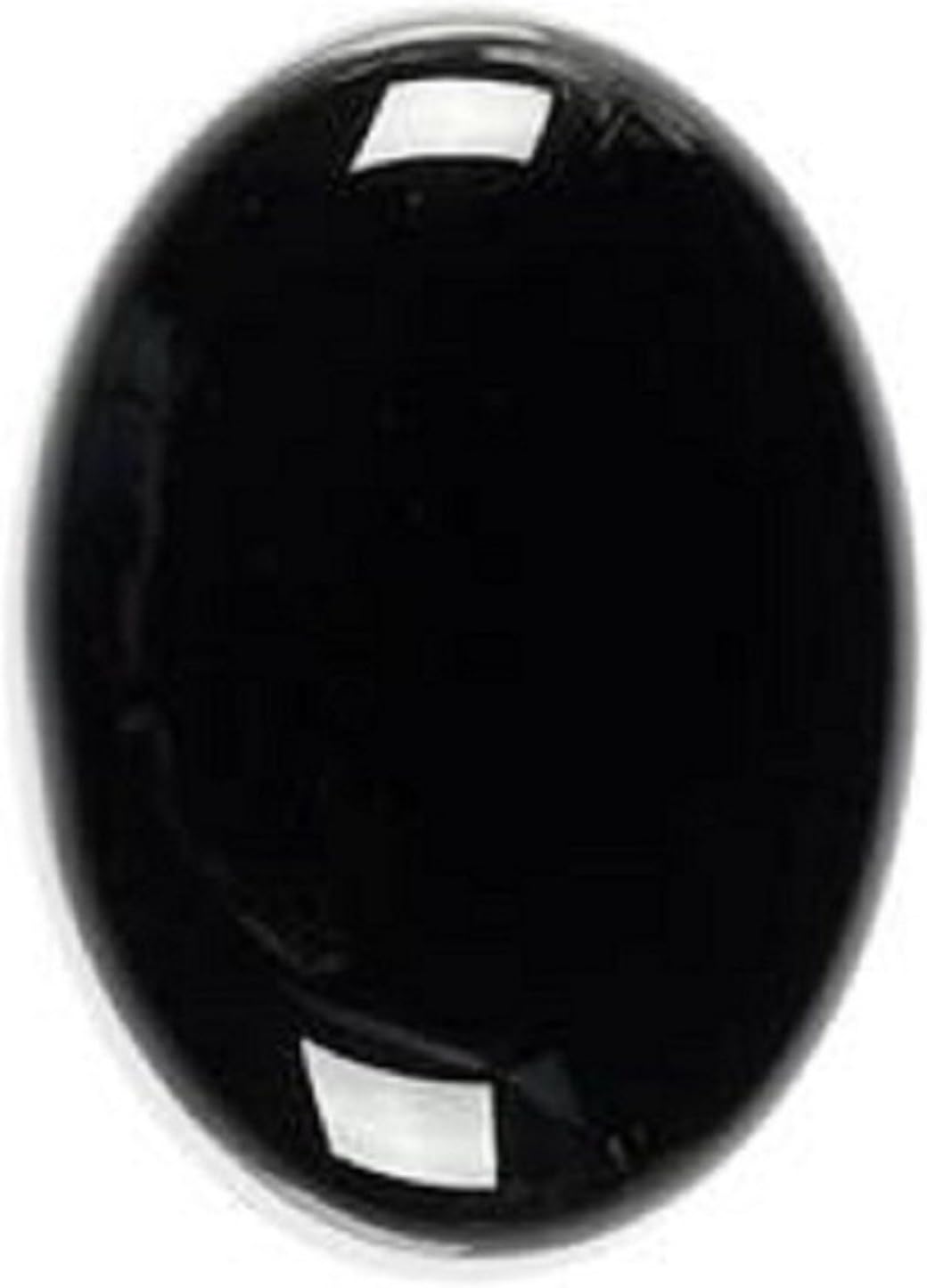Lab Certified Natural Black Aqeeq/Black Onyx Stone/Black Akik Stone 14.60 Carat by AKELVI GEMS
