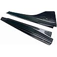 Compatible For Mclaren 720S Side Skirt Carbon Fiber V Style Side Spoiler For 720S FRP(Carbon Fiber)