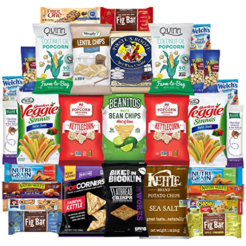 Healthy Snacks Care Package Variety Pack (30 Count) by Variety Fun