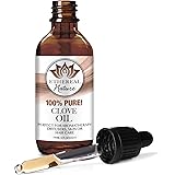 Ethereal Nature 100% Pure! Clove Oil – Perfect For Aromatherapy Diffusers, Skin and Hair Care – Beauty DIY – 4 FL OZ