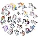 WZT Iron Embroidery Applique Decoration Patches for Jeans DIY Decor T-Shirt Jacket Backpacks, Handbags Shoes Bags Repair Hats Clothing etc (20 Pcs Unicorn Sequin Patch)