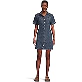 Levi's Womens Rinoa Denim Short Sleeve Dress