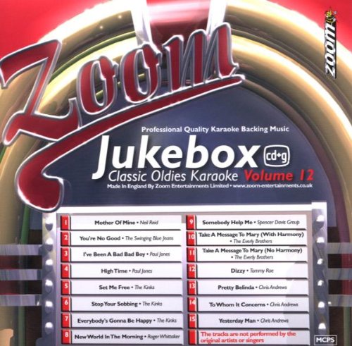 Zoom Karaoke CD+G - Jukebox Series Volume 12: Classic Oldies