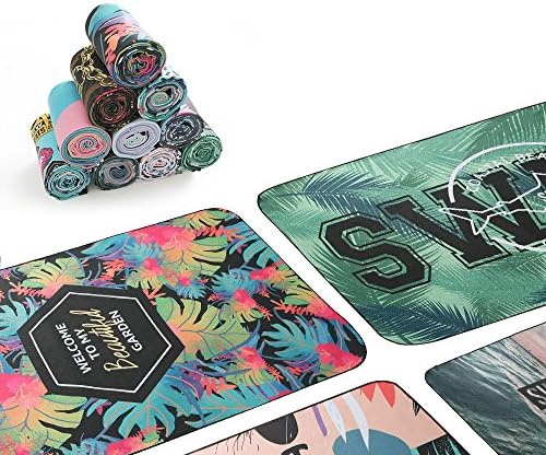 SULANG Microfiber Beach Towel - Absorbent, Quick Dry, Durable, Odorless, Lightweight & Compact (Large 58x33) for Beach, Sports, Fitness, Travel, Bath & Daily Use