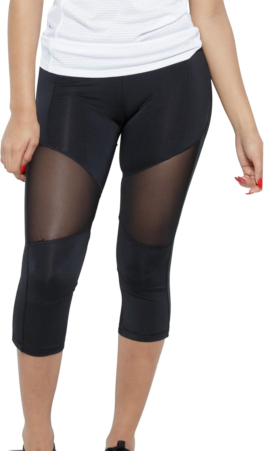 Outlet Online Fair Shade Slaythm Performance Capris At Women S Clothing Store Leisure Www Sparkpromotions Eu