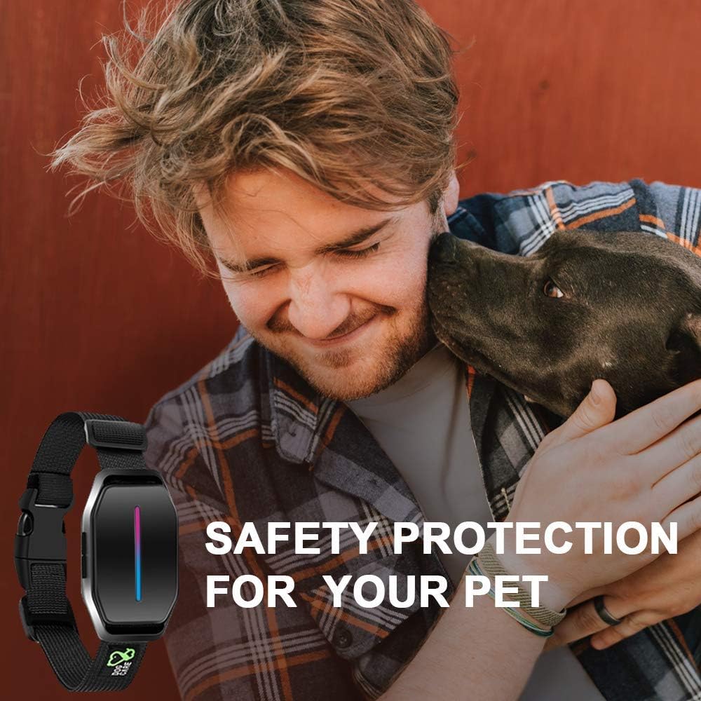 DOG CARE Automatic Bark Collar-Comfortable Dog bark Collar, Easy to use with beep, Vibration & Shock Modes, Very Effective and Humane Dog Shock Collar with 5 Adjustable Sensitivity Levels, No Remote : Kitchen & Dining