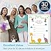 Papery Pop 30 Baby Shower Invitations Boy or Girl (with Envelopes) - Gender Neutral - Fits Perfectly with Safari Jungle Zoo Animals Baby Shower Decorations and Supplies