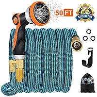 Mua Hblife 75ft Garden Hose All New 2020 Expandable Water Hose With 3 4 Solid Brass Fittings Extra Strength Fabric Flexible Expanding Hose With Free Water Spray Nozzle Tren Amazon Má»¹ Chinh